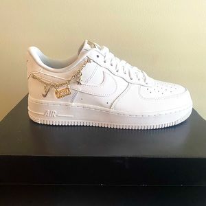 Nike Air Force 1 ‘07 LX “ White / Metallic Gold” Women’s Shoe